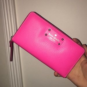 Pink Kate Spade Wallet